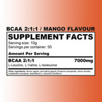 Afbeelding laden in Galerijviewer, BCAA MANGO FLAVOR (500G)