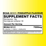 Afbeelding laden in Galerijviewer, BCAA PINEAPPLE FLAVOR (500G)