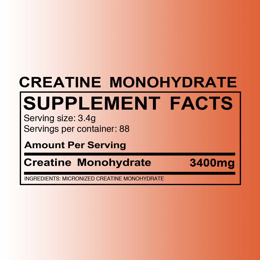 PURE CREATINE POWDER (300G) Binnenkort beschikbaar!
